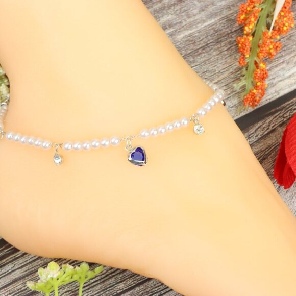 "Elegant Handmade Anklet – Delicate Jewelry for Women, MAR091430 - Picture 2 of 10